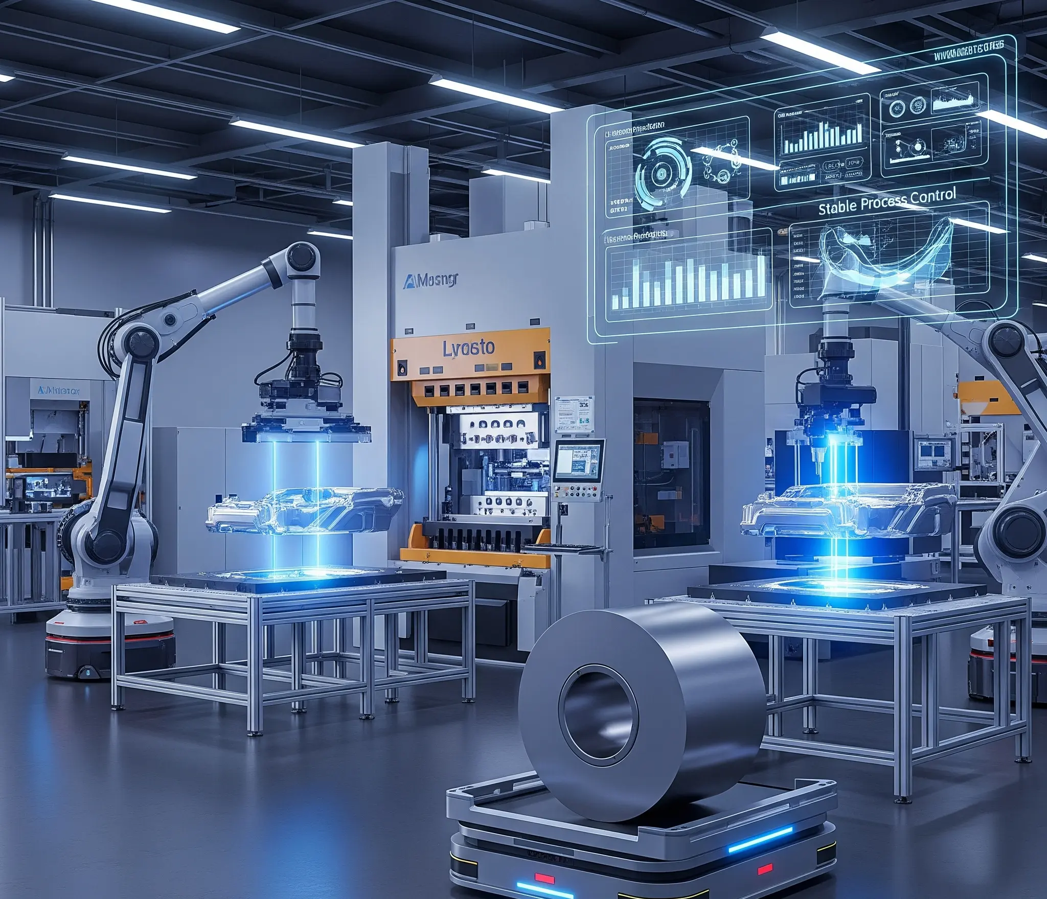 The Lights-Out Press Shop: Envisioning the Future of Autonomous Metal Forming